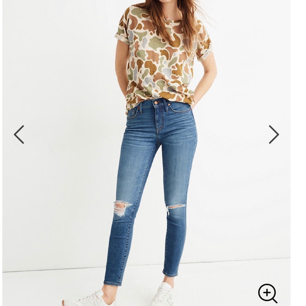 Madewell 9" High-Rise Skinny Crop Jeans Delmar